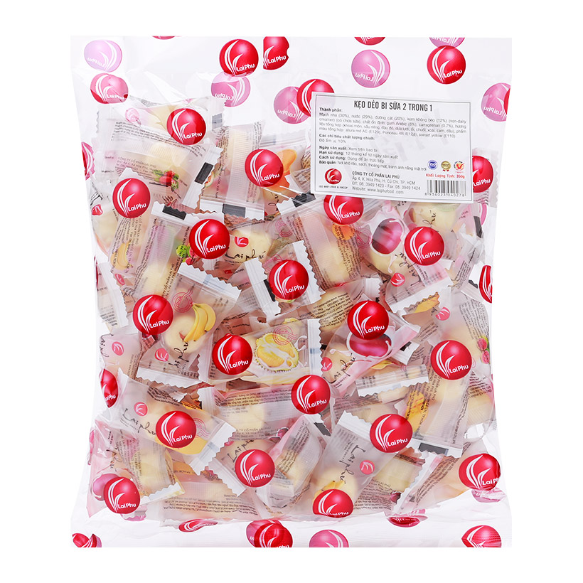 Milk Ball Shape Candy 350g.